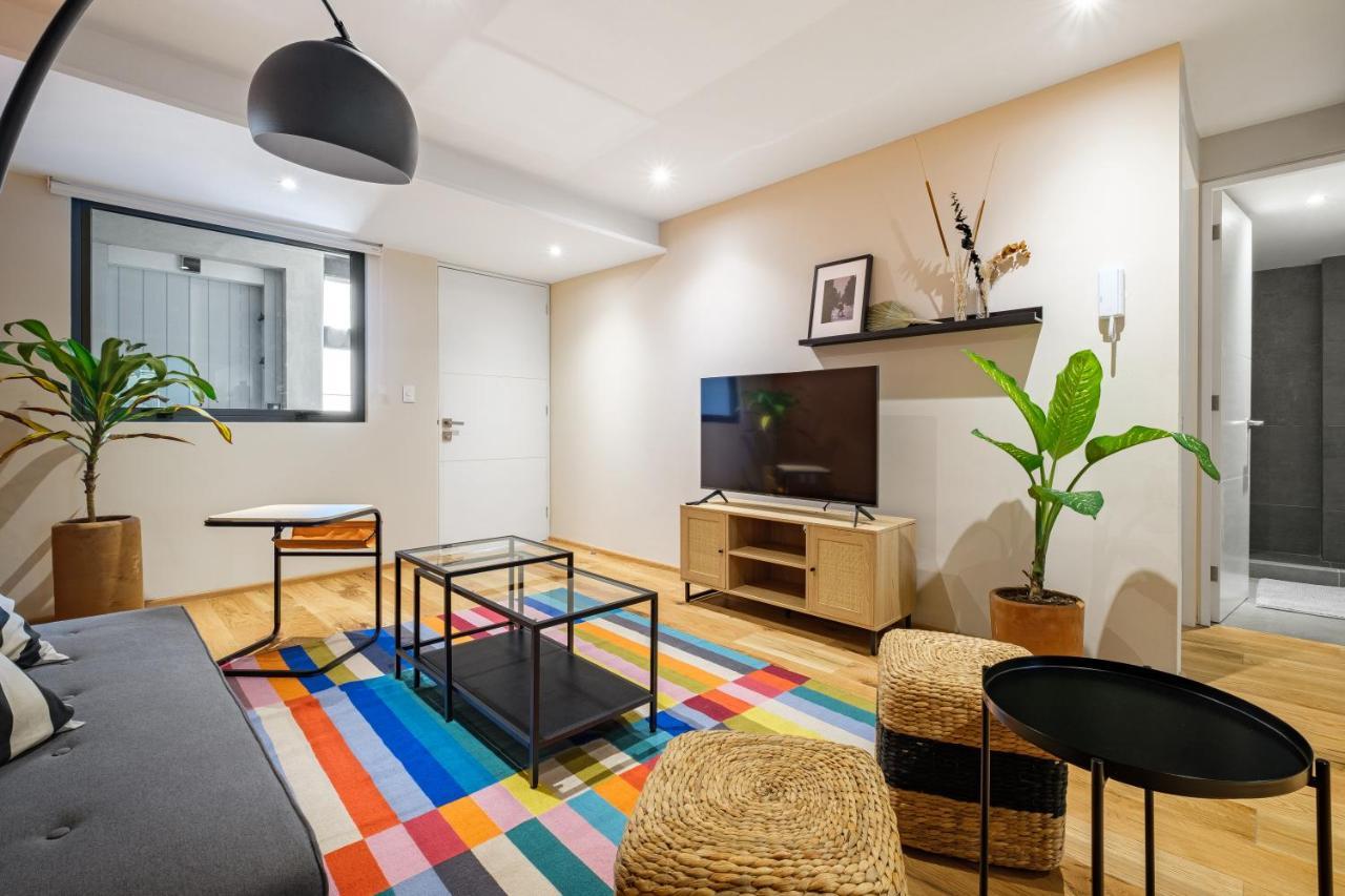 Modern Apartments La Condesa Pet Friendly Мехико Экстерьер фото