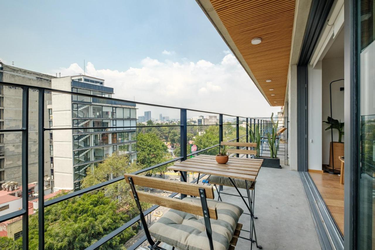 Modern Apartments La Condesa Pet Friendly Мехико Экстерьер фото