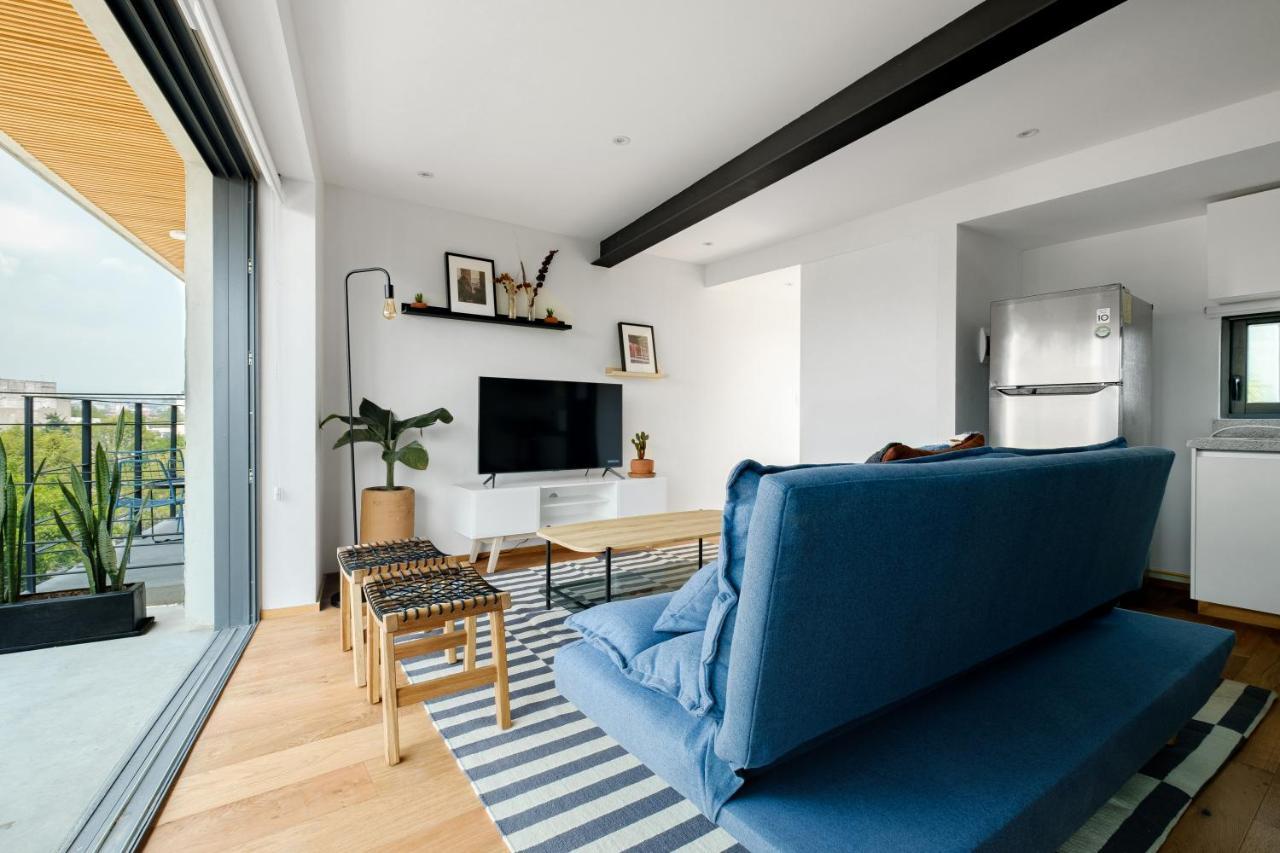 Modern Apartments La Condesa Pet Friendly Мехико Экстерьер фото
